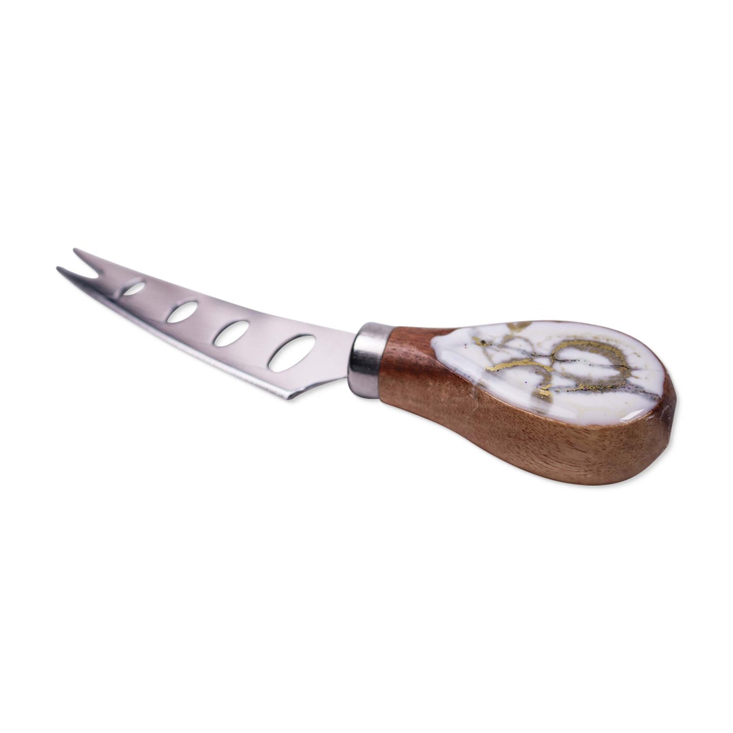 White Christmas Cheese Knives