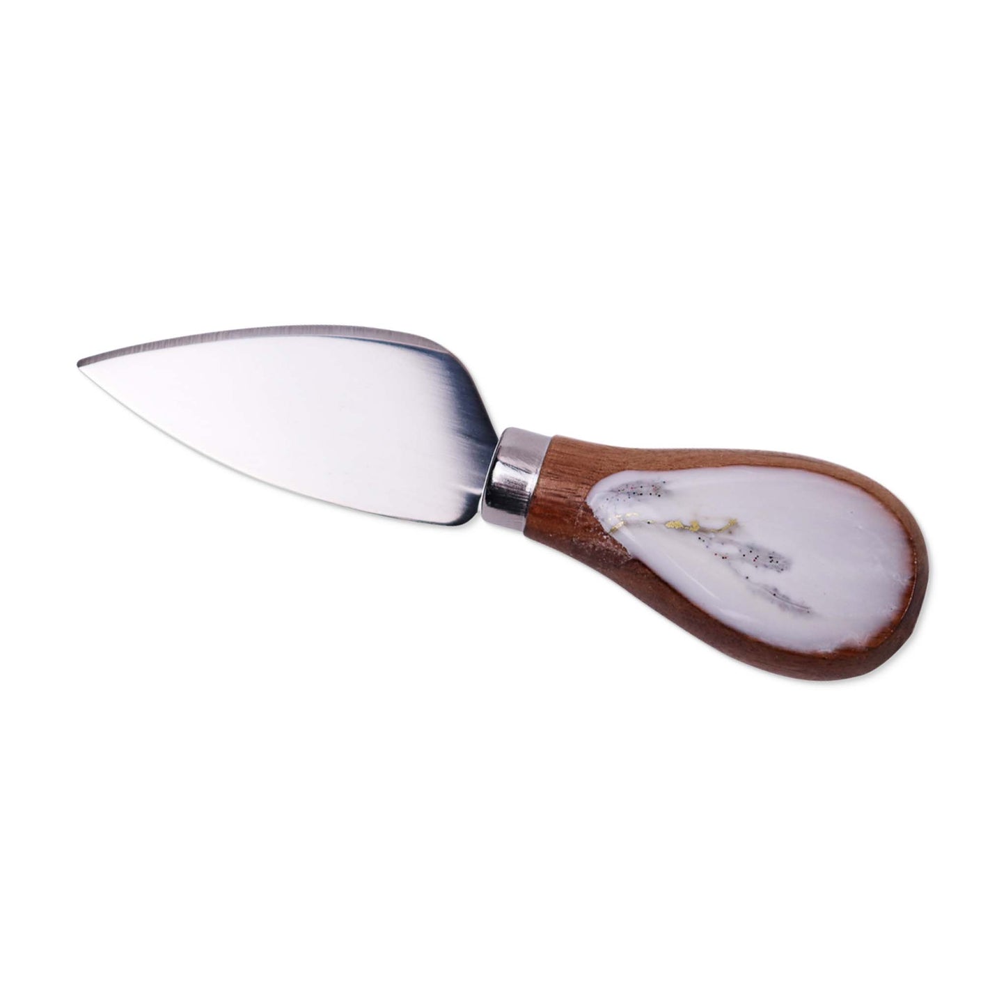 White Christmas Cheese Knives