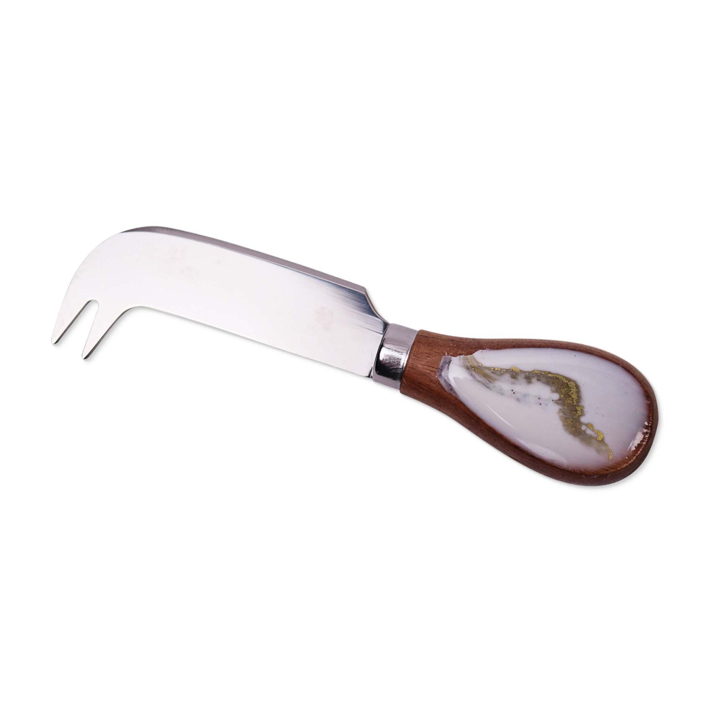 White Christmas Cheese Knives