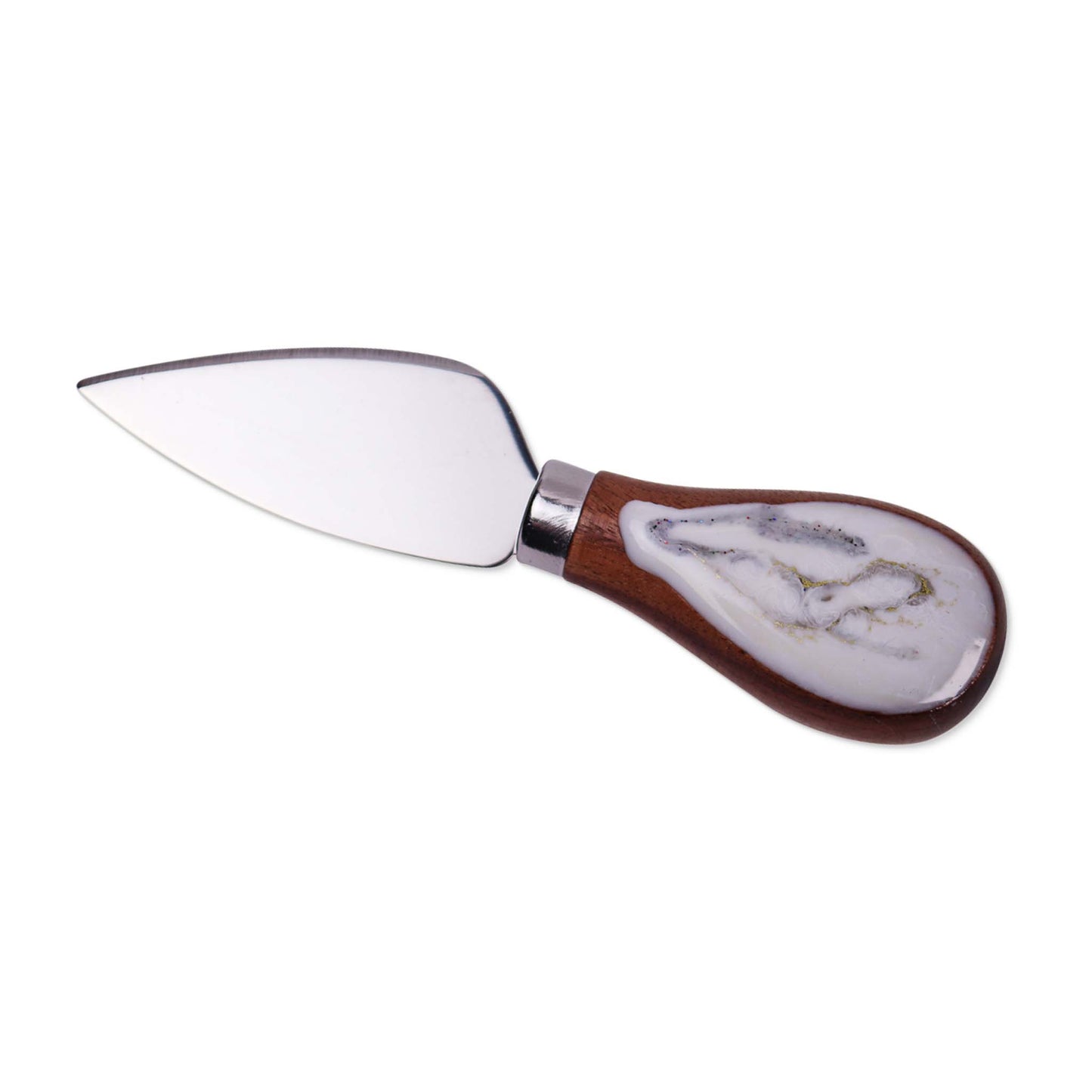 White Christmas Cheese Knives