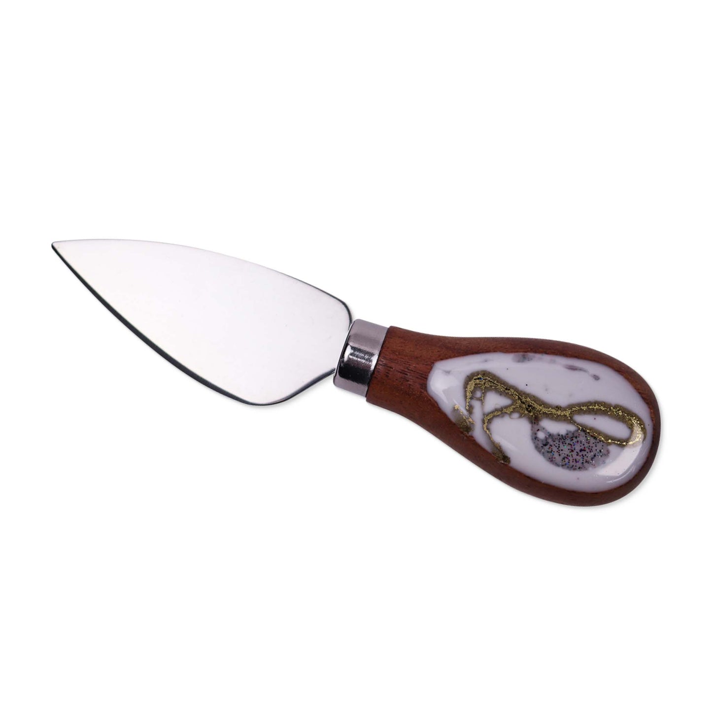 White Christmas Cheese Knives
