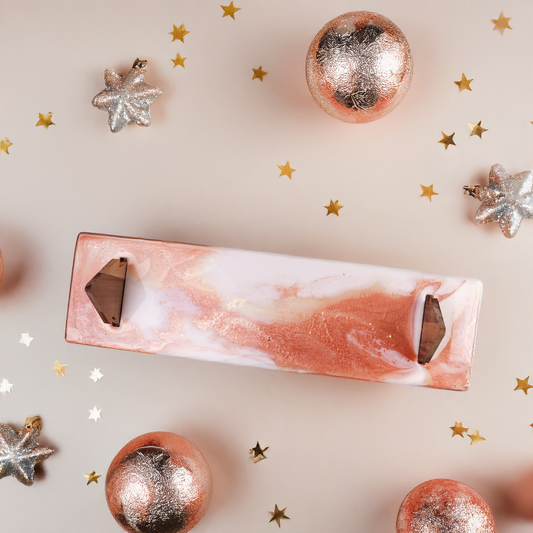 Christmas Lap Serving Tray Platter Boards - Christmas Bubbles